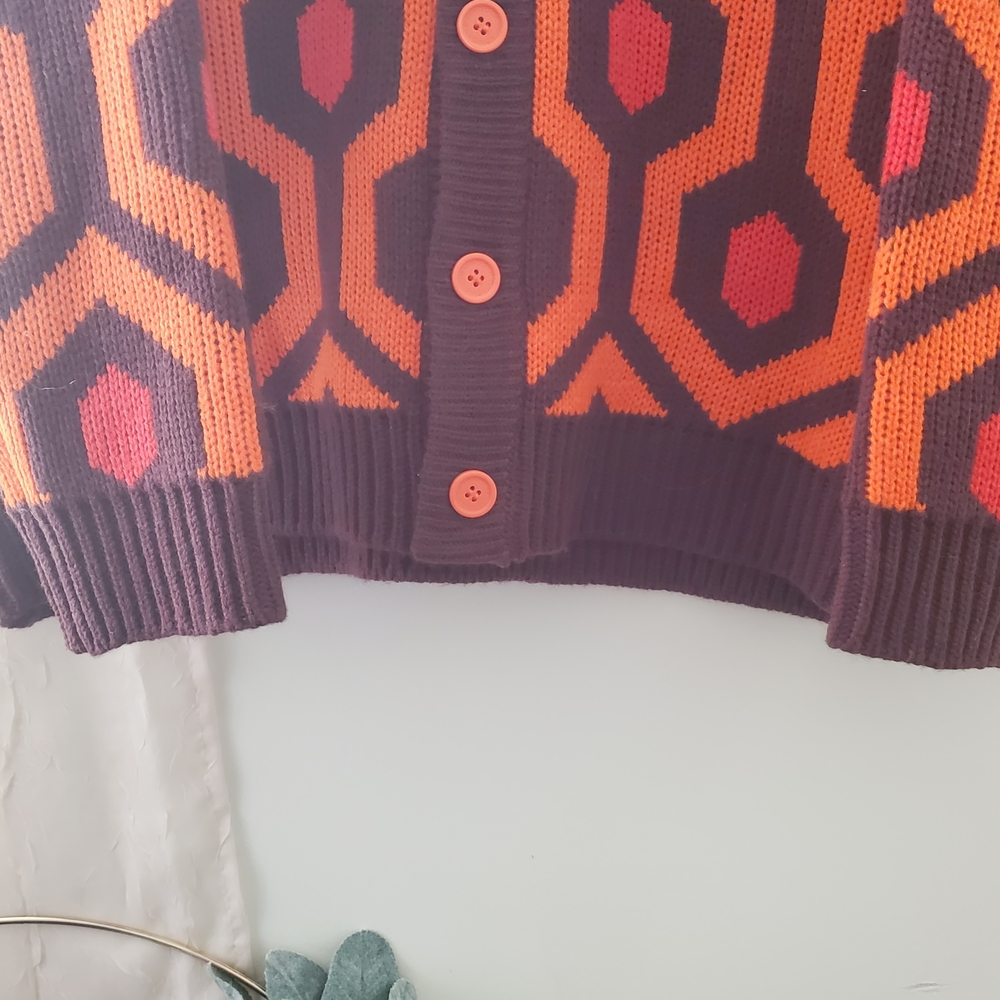 The Shining Overlook Hotel Button-Up Sweater - Picture 5 of 13
